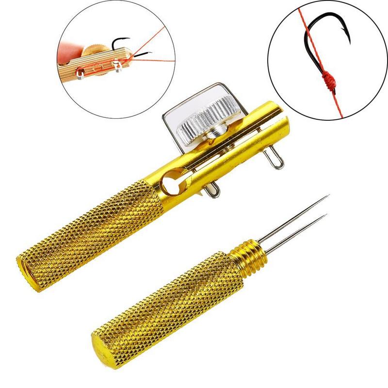 Fishing Hook Remover - Attrezzo per Annodare Ganci da Pesca